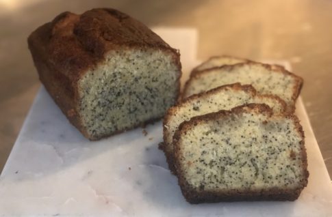 Classic Poppyseed and Lemon Pound Cake