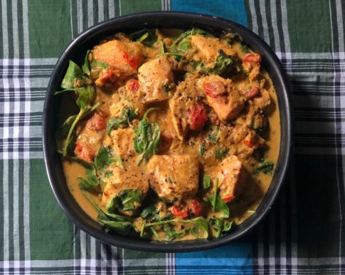 Fast and Easy Indian-Spiced Salmon Curry