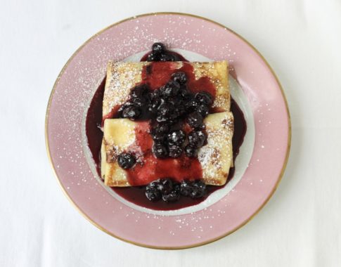 Blueberry Blintzes